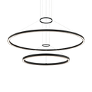 O'HARA - Matte Black chandelier - C30864MB