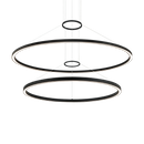 O'HARA - Matte Black chandelier - C30872MB