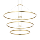 O'HARA - Brushed Gold chandelier - C30896BG