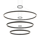 O'HARA - Matte Black chandelier - C30896MB