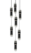 AMULET - Matte Black multi pendant - C32607MBSM