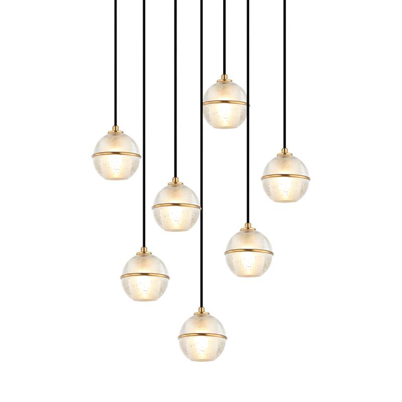 MISTY - multi-light pendant - C33107AG