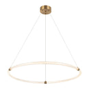 INKARA - Aged Gold Brass pendant - C34840AG