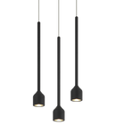 LUMENAGIO - Matte Black multi pendant - C35403MB