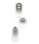 Refrax - Matte Black multi pendant - C37403MBSM