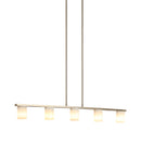 LINDY - Champagne Gold linear pendant - C42905CG