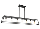 Candor - Rusty Black linear chandelier - C57017RB