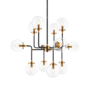 Particles - Aged Gold Brass pendant - C58212AGCL