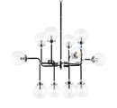 Particles - Black & Chrome pendant - C58212CHCL