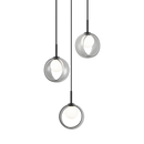 DELCIA - Black multi pendant - C60603BKSM