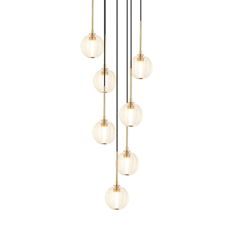 JEMYCA - multi-light pendant - C61607AGCL