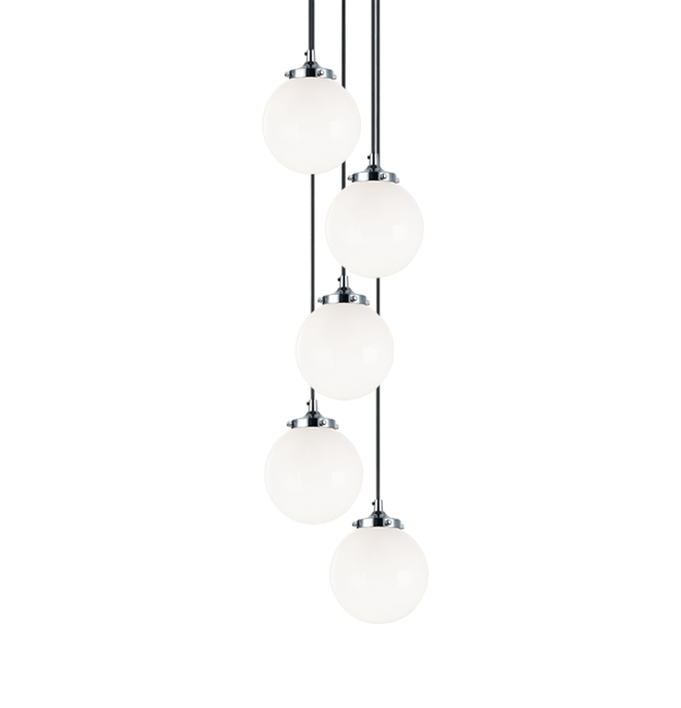 The Bougie - multi-light pendant - C63005CHOP