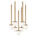 Reigndrop - multi-light pendant - C63107AG