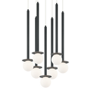 Reigndrop - multi-light pendant - C63107MB