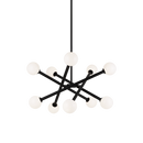 Matchstix - chandelier - C64610BKOP