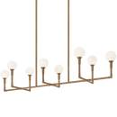 Candlestix - linear chandelier - C64808AGOP