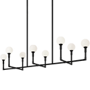 Candlestix - linear chandelier - C64808BKOP