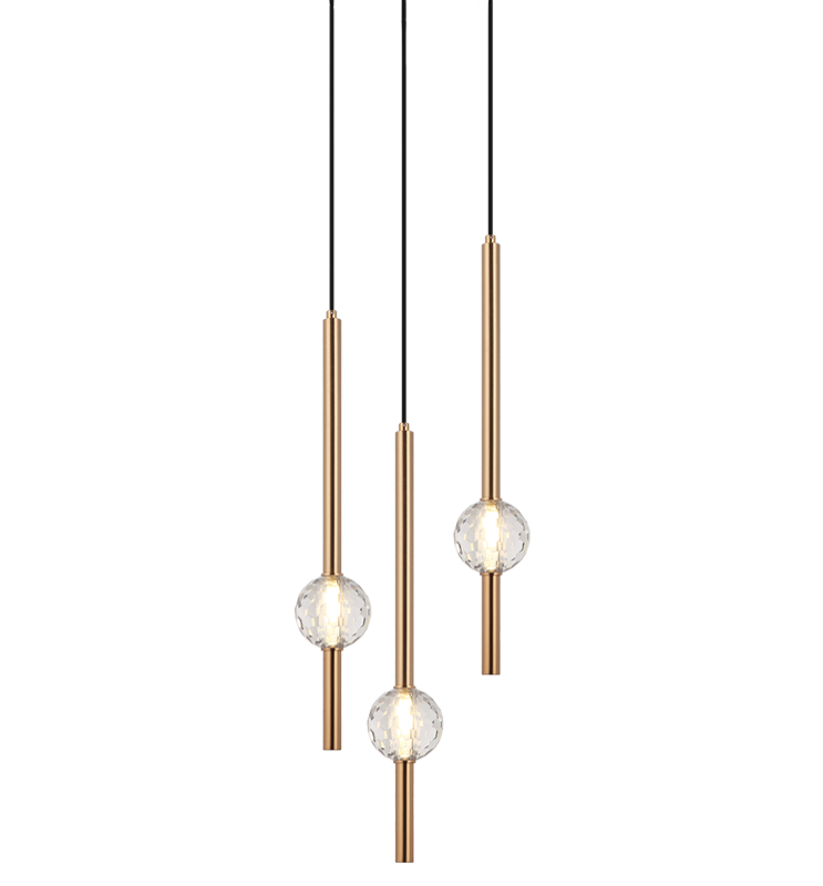 WINDCHIMER - multi-light pendant - C68903AG