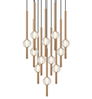 WINDCHIMER - multi-light pendant - C68912AG