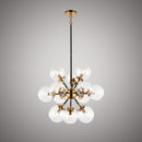 Bianca 24-in Chandelier C7070-12AB/BKCL