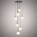 Pearl 7-Light Chandelier C77707-BK