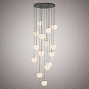 Pearl 15-Light Chandelier C77715-AB/BK