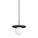 Modern Ruff - mini pendant - C83101BKOP