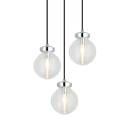 Ridge - Chrome multi pendant - C84003CHCL