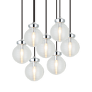Ridge - Chrome multi pendant - C84007CHCL