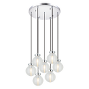Ridge - Chrome multi pendant - C84007CHCL