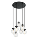 Ridge - Matte Black multi pendant - C84007MBCL