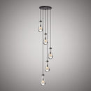 Loft 5-light Chandelier C88805-BK