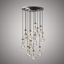 Loft 15-light Chandelier C88815-AB/BK