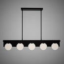 Sahara 40-in Linear Chandelier CH1855-5BK