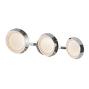 Cleo 23-in Chrome/Opal Glass LED Vanity Light - VL77923-CH/OP