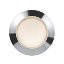 Cleo 9-in Chrome/Opal Glass LED Wall Sconce - WS77909-CH/OP