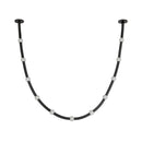 Corda 10-ft Black/Opal Glass LED Pendant - PD39310-BK/OP-UNV-010-RT