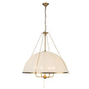 Crosby 33-in Brushed Gold Socket Chandelier - CH661433BG