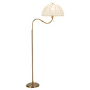 Crosby 68-in Brushed Gold Socket Floor Lamp - FL661068BG