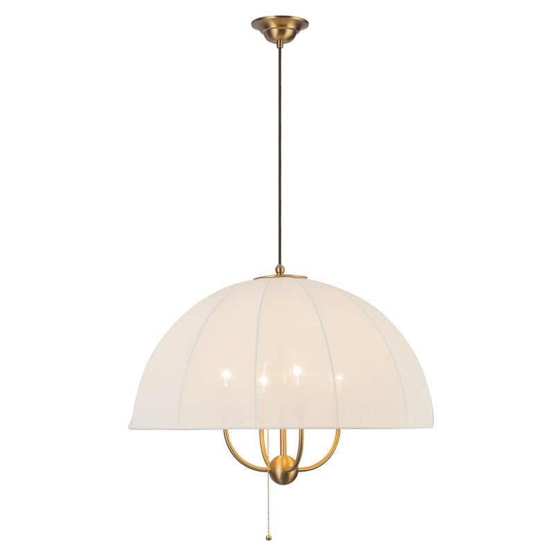 Crosby 24-in Brushed Gold Socket Pendant - PD661424BG