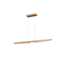Dakota 42-in Beech Wood LED Linear Pendant - LP21647-BW-UNV