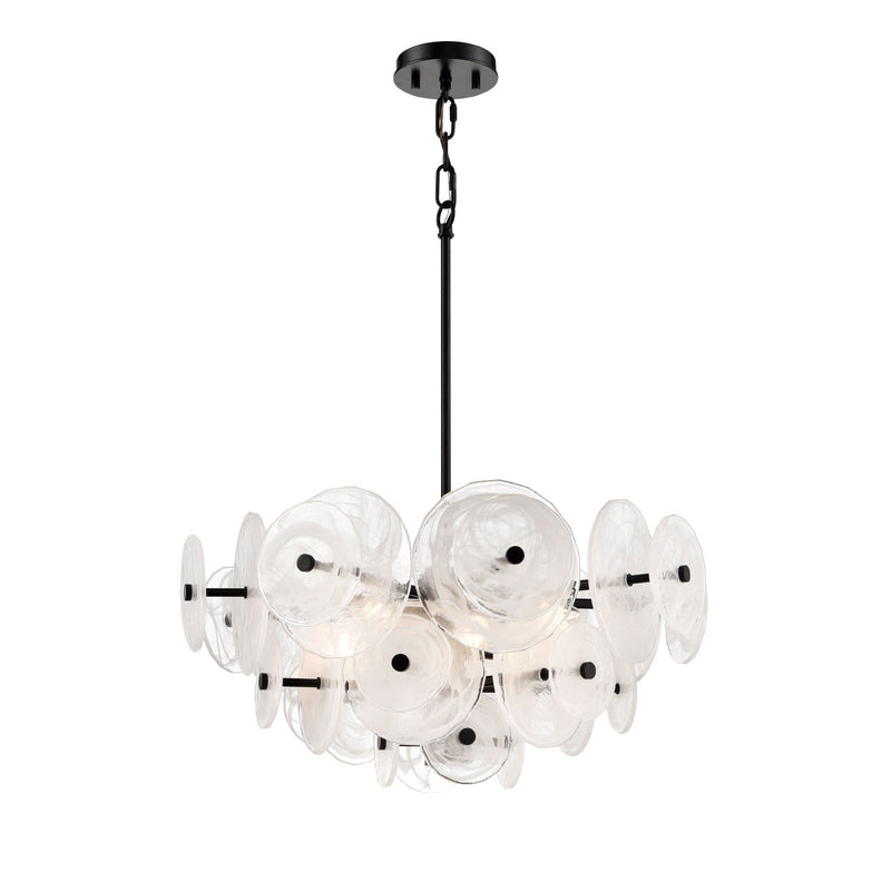 Carousel - 21.5" Pendant / Semi Flush 6 light - DVP36505EB-MS