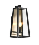 AVIV - Matte Black outdoor wall - E22101MB
