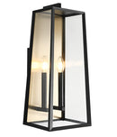 AVIV - Matte Black outdoor wall - E22102MB