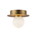 Elixir 6-in Brushed Gold LED Flush Mount - FM15506-BG-UNV