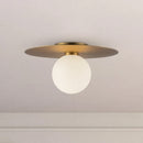 Elixir 14-in Brushed Gold LED Flush Mount - FM15514-BG-UNV