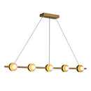 Elixir 48-in Brushed Gold LED Linear Pendant - LP15548-BG-UNV