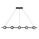 Elixir 48-in Black LED Linear Pendant - LP15548-BK-UNV