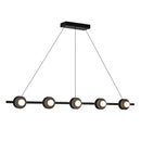 Elixir 48-in Black LED Linear Pendant - LP15548-BK-UNV