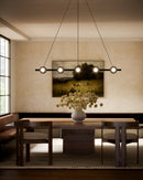 Elixir 48-in Black LED Linear Pendant - LP15548-BK-UNV
